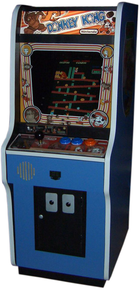 Maquina arcade de Donkey Kong