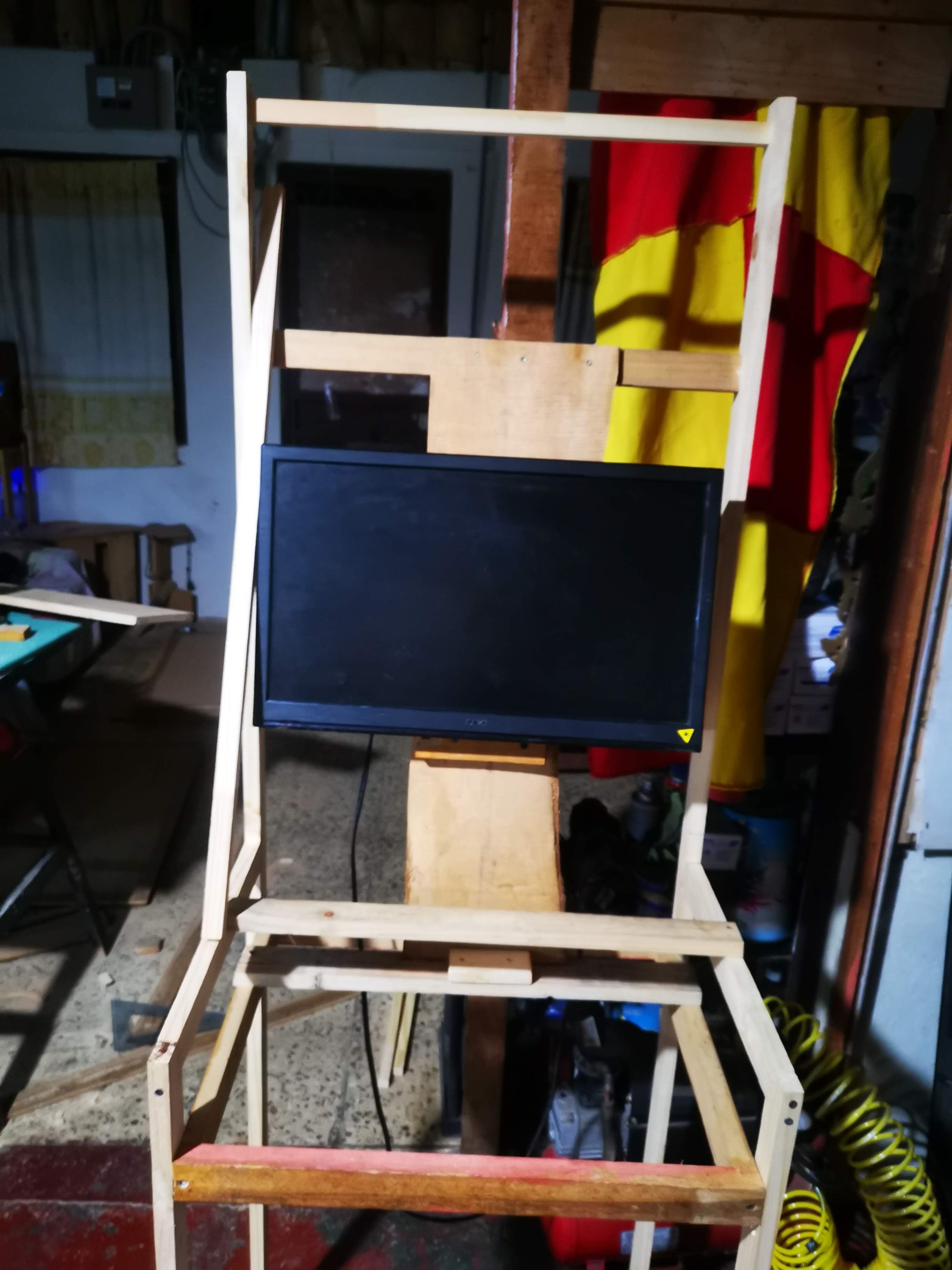 Esqueleto del arcade
